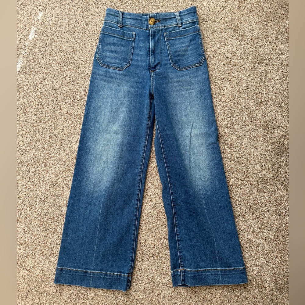 Anthropologie Maeve Colette Cropped Jeans